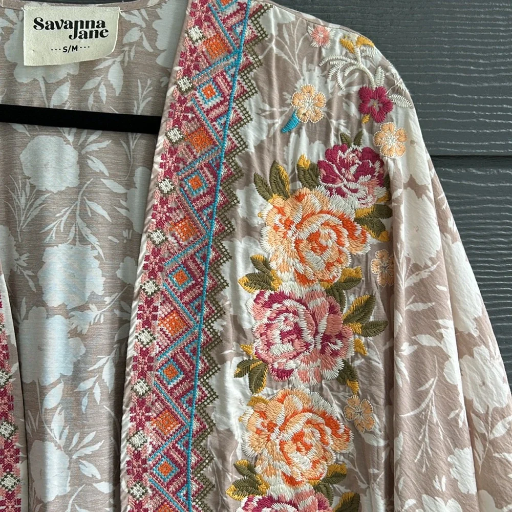 Savanna Jane Kimono Duster - Picture 9 of 16